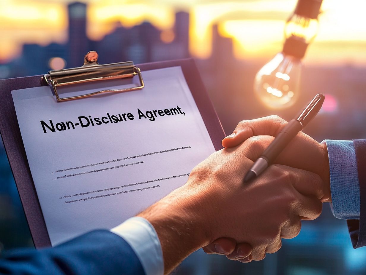 What is the purpose of a non-disclosure agreement in patenting?