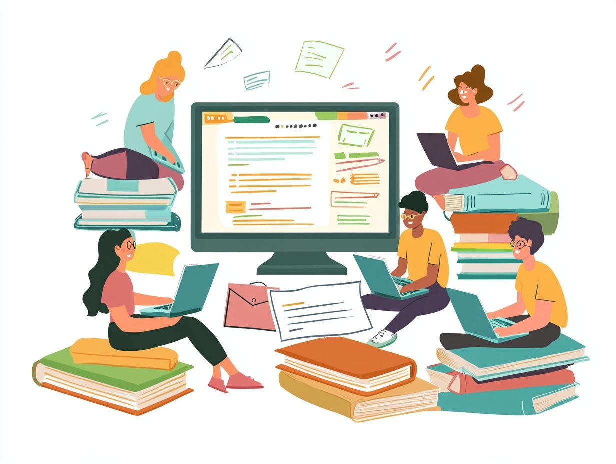 Illustration of best practices for copyright compliance in online education