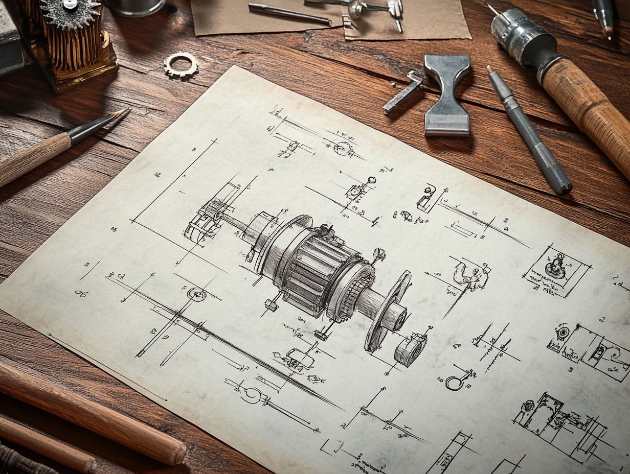 Professional patent illustrations showcasing invention clarity.